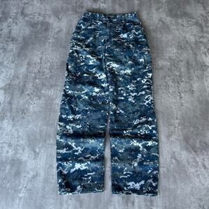 Vintage Y2K Camo Baggy Cargo Military Multipocket Skater Cyber Grunge Tech Pants
